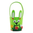 thumbnail image 2 of CoreLiving Stylish Canvas Easter Tote Basket with Durable Handle - Versatile Easter Bucket for Exciting Egg Hunts & Elegant Gift Wrapping for All Your Easter Needs, 2 of 6