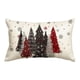 thumbnail image 2 of Funda de almohada de lino, decoración navideña, funda de almohada con efecto tridimensional, funda de almohada navideña, decoración de festivales, decoración de sofá, funda de almohada de lino, decora, 2 of 6