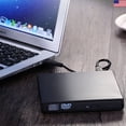 thumbnail image 2 of Lecteur Combo de Disque Externe USB DVD CD RW pour Windows 98/8/10 Ordinateur Portable PC, 2 of 5
