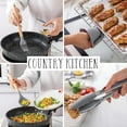 thumbnail image 2 of Country Kitchen 38-Pc Cooking Utensils Set Silicone Spatula & Kitchen Gadgets, Gray, 2 of 7