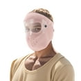 thumbnail image 5 of Unique Bargains 1 Pc Cold-proof Face Mask Removable Balaclava for Cycling Pink, 5 of 6