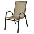 thumbnail image 6 of Gymax 4PCS Patio Dining Chair Outdoor Stackable Armchair w/ Breathable Fabric, 6 of 8
