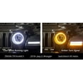 thumbnail image 4 of Diode Dynamics 2007-2014 Fits Toyota FJ Cruiser Halo Lights LED 50mm Switchback Pair DD2058, 4 of 8