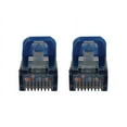 thumbnail image 2 of Tripp Lite Cat6a 10G Snagless Shielded Slim STP Ethernet Cable (RJ45 M/M), PoE, Blue, 1 ft. (0.3 m) - 1 ft Category 6a Network Cable for Network Device, Server, Switch, Router, Hub, Printer, Computer,, 2 of 6