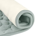 thumbnail image 4 of NOMADIC NOOK 2 Pack Soft Non Slip Bath Mat Memory Foam Bathroom Rug Grey 16" x 24", 4 of 6