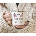thumbnail image 3 of Koyal Wholesale Funny Cat Lover Campfire Coffee Mug, Check Meowt, 3 of 5