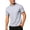 Gray, variant on Mens T-Shirts Performance Outdoor Short Sleeve With Lightweight Tee For Running Endurance Training(Green,L)