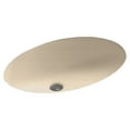 thumbnail image 5 of Swan UL-1913-010 Swanstone 16" x 6.25" Undermount Oval Bathroom Sink with Overflow, Available in Various Colors, 5 of 7