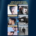 thumbnail image 4 of Auriculares inalámbricos Bluetooth 5,0 en la oreja auriculares deportivos Estándar deslustrado Baoblaze Auriculares inalámbricos Bluetooth, 4 of 8