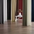 thumbnail image 2 of Eclipse Dayton Solid Blackout Rod Pocket Energy-Efficient Curtain Panel, Chili Red, 42"x54", 2 of 13
