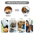 thumbnail image 4 of Guiexla Dog Muzzle Soft Mesh Muzzle for Small Medium Large Dogs Breathable Basket Muzzle for Anti Barking Chewing Biting, 4 of 7