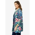 thumbnail image 3 of Woman Within Plus Size 2-Fer Cardigan Tunic, 3 of 3