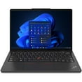 thumbnail image 2 of Lenovo ThinkPad X13s Gen 1 21BX0013US 13.3" Touchscreen Notebook - WUXGA - 1920 x 1200 - Qualcomm 3 GHz - 16 GB Total RAM - 16 GB On-board Memory - 256 GB SSD - Thunder Black - Qualcomm Snapdrago, 2 of 19