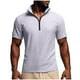 thumbnail image 2 of Ceisia Men's Casual Striped Half Button Round Neck Pullover with Pocket Daily Fashion Top Gift, 2 of 6