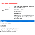 thumbnail image 2 of Front Track Bar - Compatible with 1993 Jeep Grand Wagoneer, 2 of 2