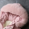 thumbnail image 6 of LIJCC Toddler Snowsuit Kids Baby Boys Girls Waterproof Windproof Snow Suits Winter Clothes Faux fur Hooded Jumpsuit Outdoor Down Romper Coat Outwear, 6 of 7