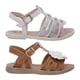 thumbnail image 1 of Sandalias TRENCITAS Niña Comodas Ligeras 2 pack blanco 17, 1 of 4
