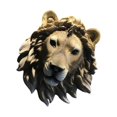 thumbnail image 1 of kurtrusly Exquisite Animal Head Wall Sculpture Ornament Handcrafted Resin Statue lion Large 1Set, 1 of 6