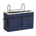 thumbnail image 3 of yuksok Bedside Cabinet Storage Organizer For Eyewear Book Dark Blue, 3 of 7