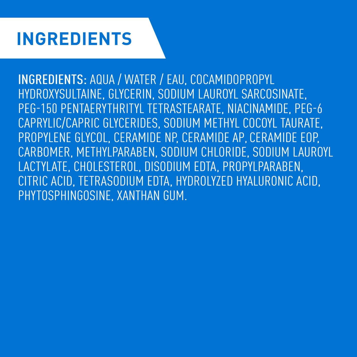 CeraVe Nettoyant Moussant, Gel Nettoyant avec Céramides et Niacinamide pour Peau Normale à Grasse, 562 ml