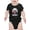 Black, variant on NASA Nasa Astronaut Duo Over Moon Bodysuit Infant -NASA Designs,  18 Months