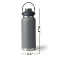 thumbnail image 3 of Ozark Trail 32 oz Stainless Steel Insulated Chug Water Bottle, Soothing Gray, 3 of 12