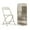 Beige, variant on Flash Furniture Hercules Series Plastic Folding Chair Brown - 8 Pack 650LB Weight Capacity Comfortable Event Chair - Lightweight Folding Chair