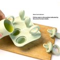 thumbnail image 6 of ACDANC 6 Piece Teething Ice Popsicles Molds For Infants Silicone Ice Cubes Tray With Chewable Edges Safe For Babies Teeth And Dishwasher Friendly, 6 of 7