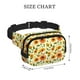 thumbnail image 4 of Easygdp Sunflowers And Butterflies Fanny Packs para Mujeres y Hombres, Bolsa de Cinturón, Bolsos de Cruz para Trabajo/Correr/Senderismo, 4 of 9
