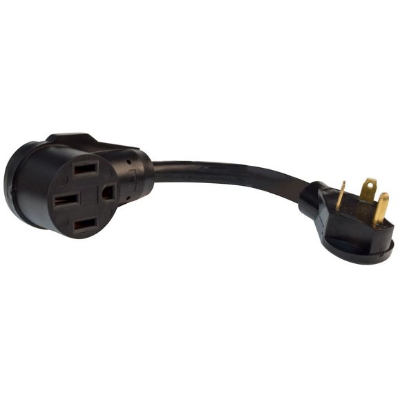 30AM-50AF ADAPTER CORD, 12IN, BULK
