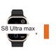 thumbnail image 1 of [Correa Doble] 2023 S9 Ultra max Smartwatch Para Hombre Mujer Fitness NFC Original 1 : 1 Serie Iwo 8 BT Llamada Relojes Inteligentes Para Teléfono Android Apple Gao Jiahui unisex, 1 of 2