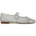 thumbnail image 2 of Sam Edelman Women's Miranda Mary Jane Flat Soft Silver 6M, 2 of 5