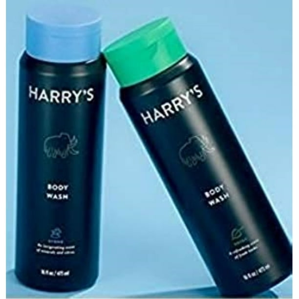 harry's shiso & stone body wash set 16 fi oz each