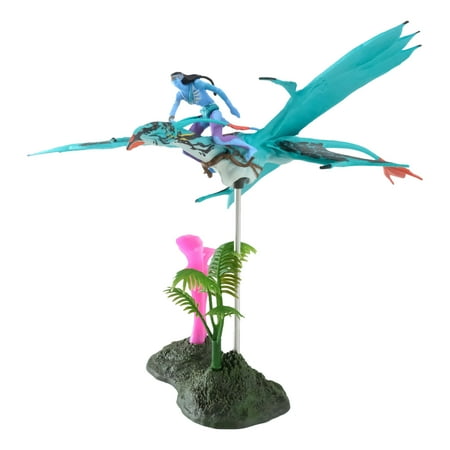 McFarlane Toys - Avatar World of Pandora Character with Vehicle - Seze Banshee & Neytiri