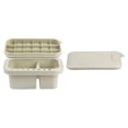thumbnail image 1 of Craft Brush Cleaner Paint Brush Rack White Rectangular Home Use Color Mixing 8.9×5.2×4.5in Multi-Use 1Pcs, 1 of 1