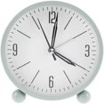 thumbnail image 1 of CNKOO Silent Alarm Clocks Bedside Non Ticking Battery Powered with Night Light Table Clocks Simply Function Travel Desk Alarm Clock for Bedroom Office (Green), 1 of 8