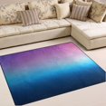 thumbnail image 2 of Ryvnso Blue Gradient-z6 Area Rug Floor Mats Non-Slip Home Carpet 80 x 58 inch, 2 of 7