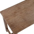 thumbnail image 4 of Boraam Sonoma Rubberwood Pub Table with Barnwood Wire-Brush Finish, 4 of 8