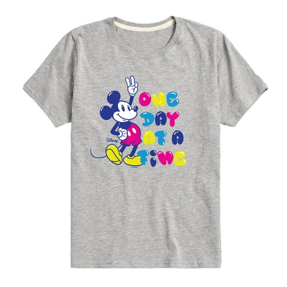 Disney - One Day At A Time - Youth Short Sleeve Graphic T-Shirt