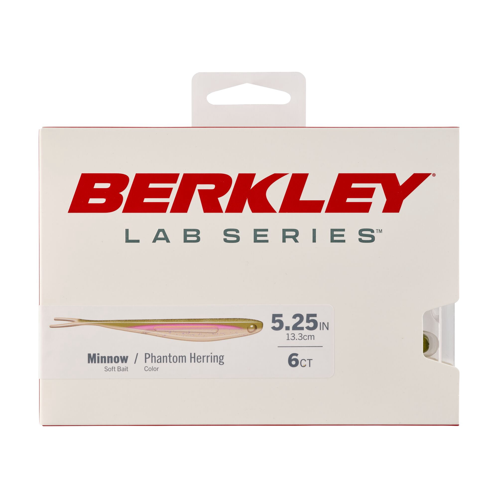 Berkley Lab Series™ Minnow, 5.25 in, Phantom Herring
