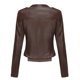 thumbnail image 5 of Chaqueta de cuero pequeña para primavera y otoño, chaqueta de imitación de PU, Chaqueta corta ajustada para motocicleta para mujer, chaqueta ajustada para motocicleta L, 2024, 5 of 5