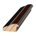 thumbnail image 5 of ArtToFrames 18" x 24" Matte mahogany Diploma Picture Frame, 18x24 inch Brown Wood Poster Frame (WOM-5108), 5 of 7