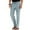 Light blue, variant on Men Pants Under $10 Men's Casual Business Loose Large Size Elastic Waist Cotton Pants Solid Color Long Pants with Pockets Sizes S-3XL