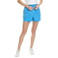 thumbnail image 2 of Stateside womens  Structured Poplin Boxer Short, m, Blue, 2 of 4