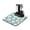 White-14, variant on Washable Rubber Daisy Cute Floral Dish Drying Mats for Kitchen Counter Home Large Coffee Bar Pad Accessories and Decor for Utensils Stemware 16''x18''