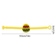 thumbnail image 3 of PEIBang Easter Adjustable Wristbands,Easter Egg Bracelets Egg Charm Bracelets for Easter Egg Fillers Basket Stuffers Party Favors Supplies, 3 of 6