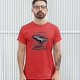 thumbnail image 3 of Tee Hunt Ford Mustang Mach 1 A Lil' Horseplay T-Shirt Muscle Car Licensed Men's Tee, Red, Large, 3 of 5