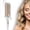 Black - EU Plug, variant on NFTIGB Three Barrel Curling Iron 1 in / 25.4 mm Salon Hairstyling Waver Hair Crimper Tool, Black - US Plug