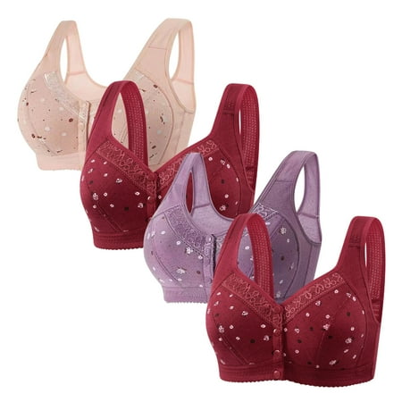 Under 10  Women s Soft Lace Bra  Breathable Underwire-Free  Seamless Comfort  Casual Nightwear  Daily Bralette  Supportive Bra  Nursing Bra  Sleepwear Bra  Plus Size Bras for Women | Pink XXL