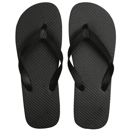 

Men s Juncture Basic Rubber Flip-Flops - Black [Size S 6/7]